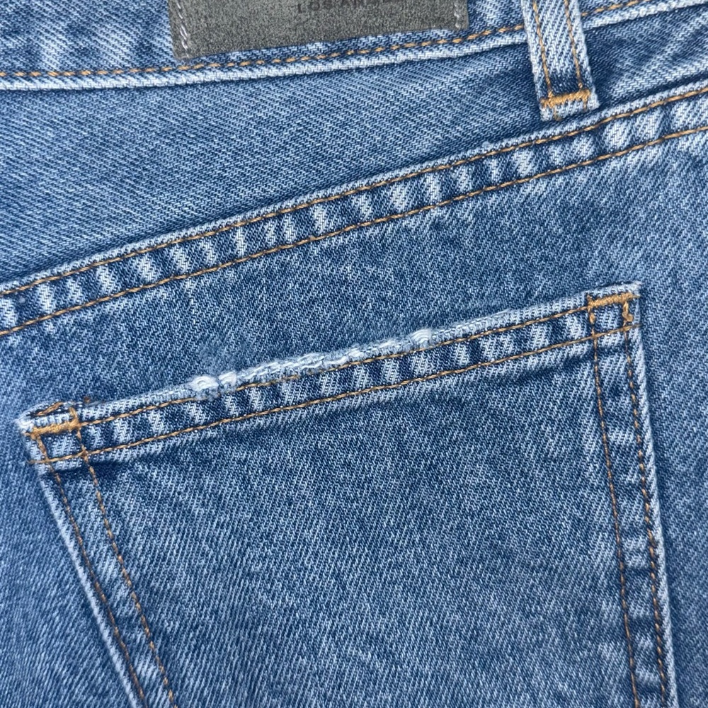 Denim Distressed Mini Skirt Carmar 27 - Picture 5 of 7